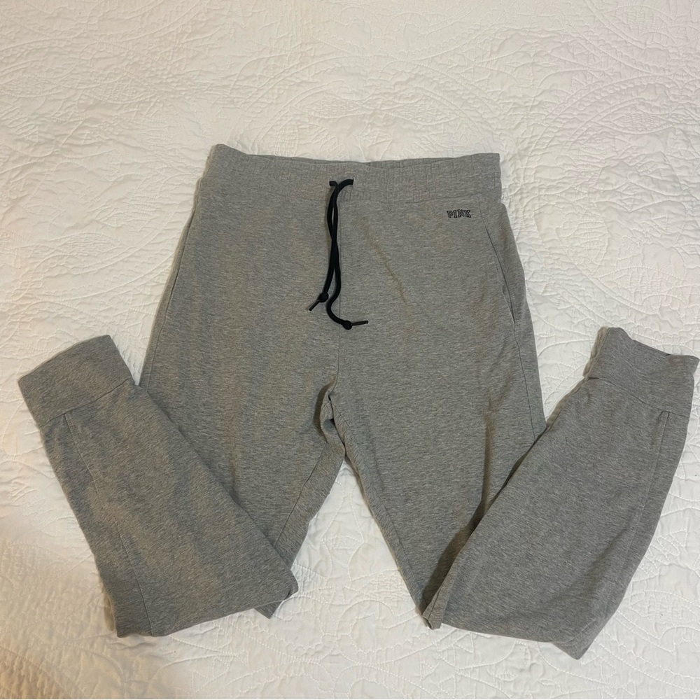 Victoria’s Secret PINK grey large (more like small) sweatpants